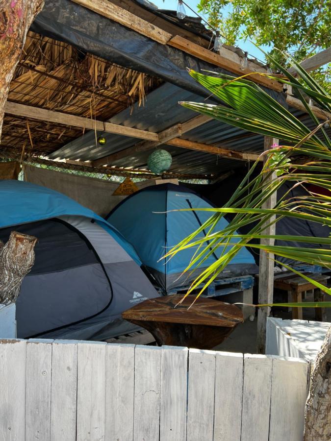 Casa De Los Santos Camping Y Eco Cabanas Holbox Extérieur photo