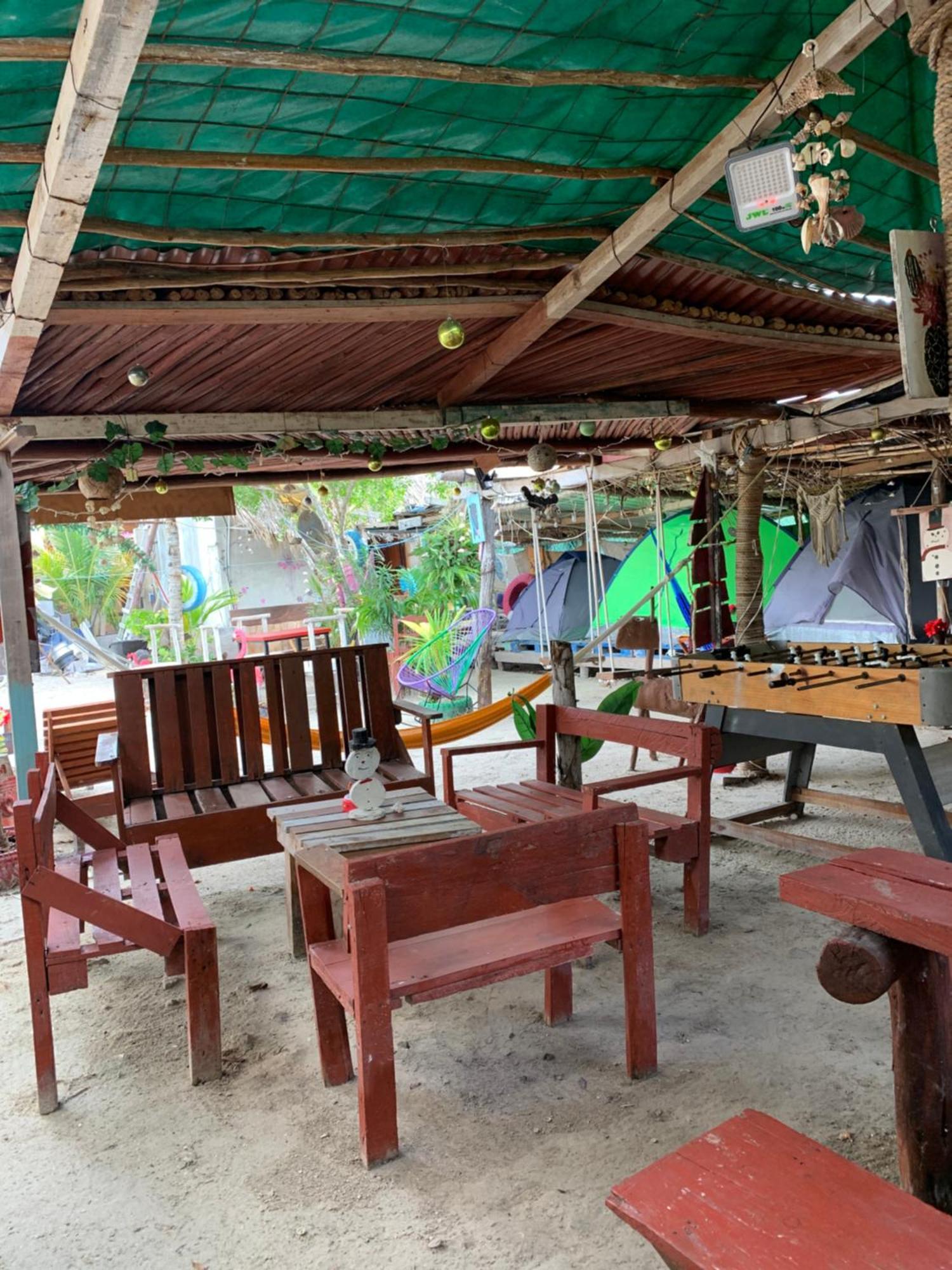 Casa De Los Santos Camping Y Eco Cabanas Holbox Extérieur photo