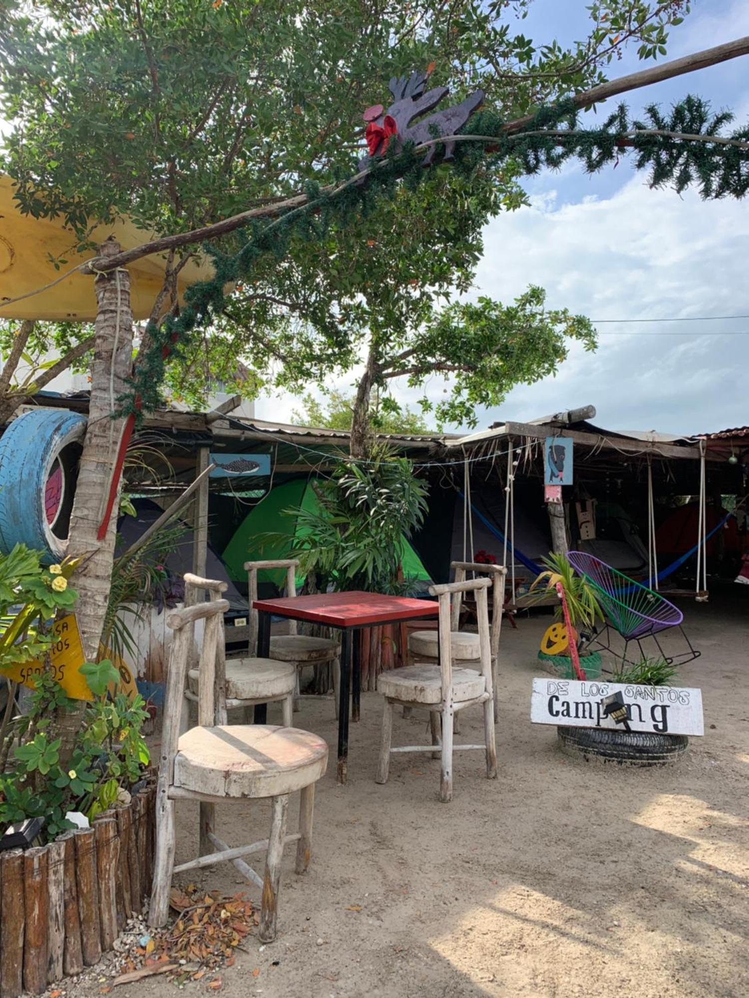 Casa De Los Santos Camping Y Eco Cabanas Holbox Extérieur photo