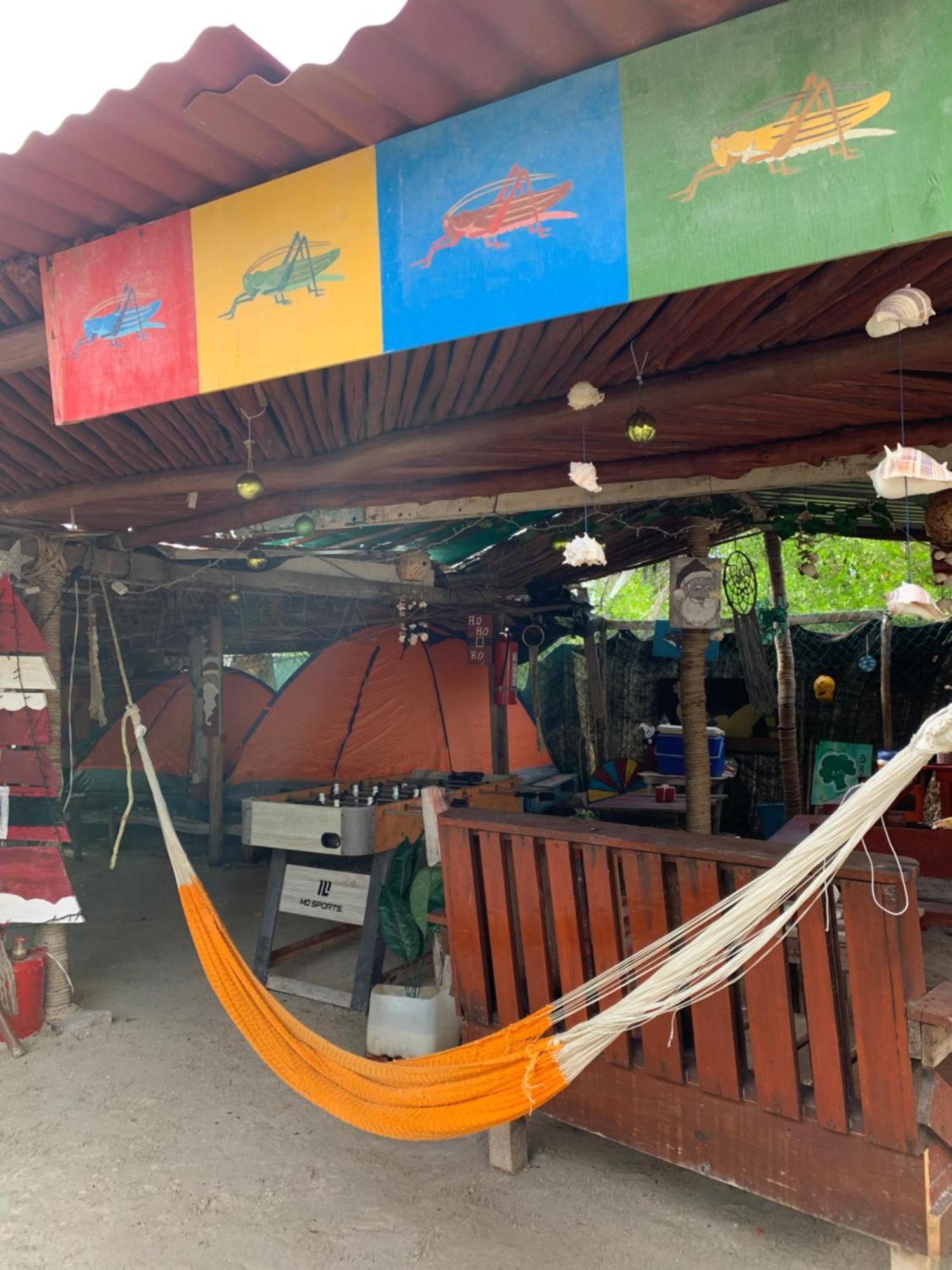Casa De Los Santos Camping Y Eco Cabanas Holbox Extérieur photo